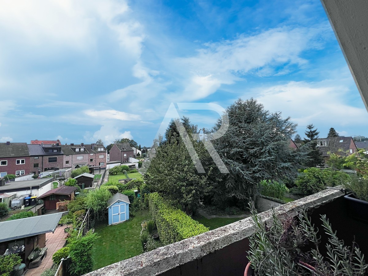 Ausblick Wohnzimmer Balkon