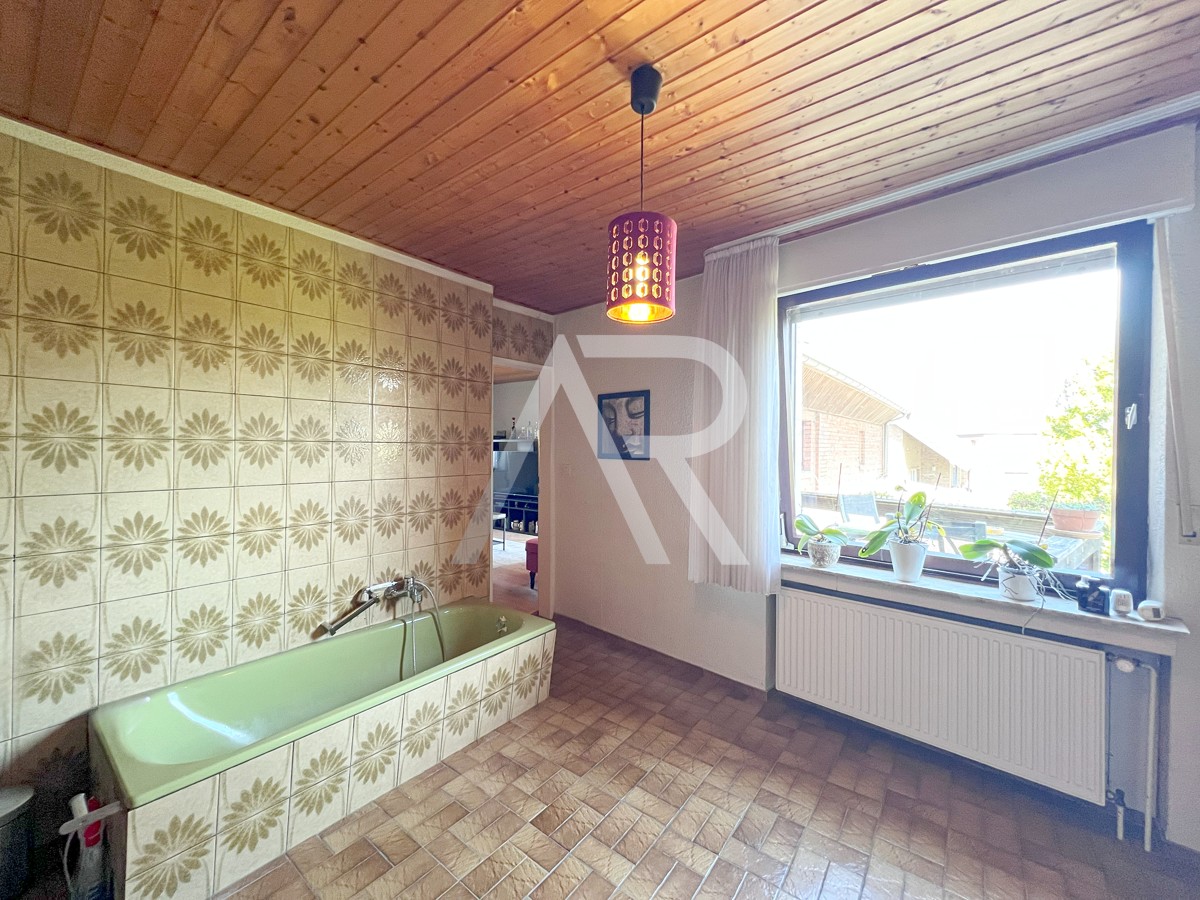 Badezimmer mit Sauna
