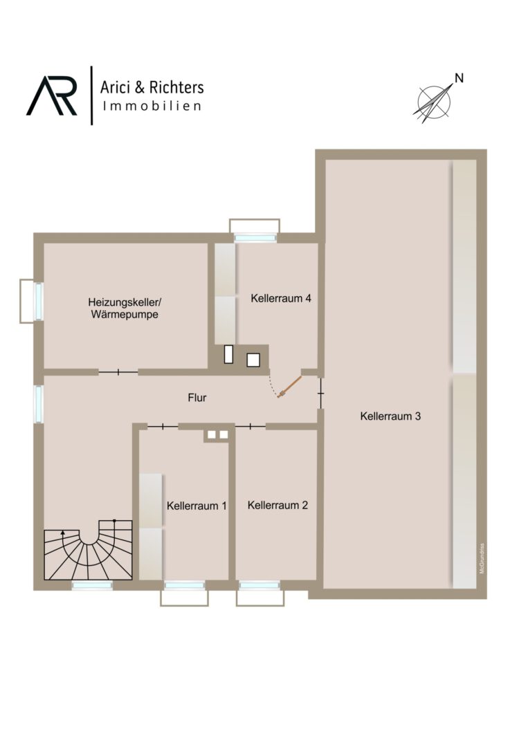 Grundriss Untergeschoss