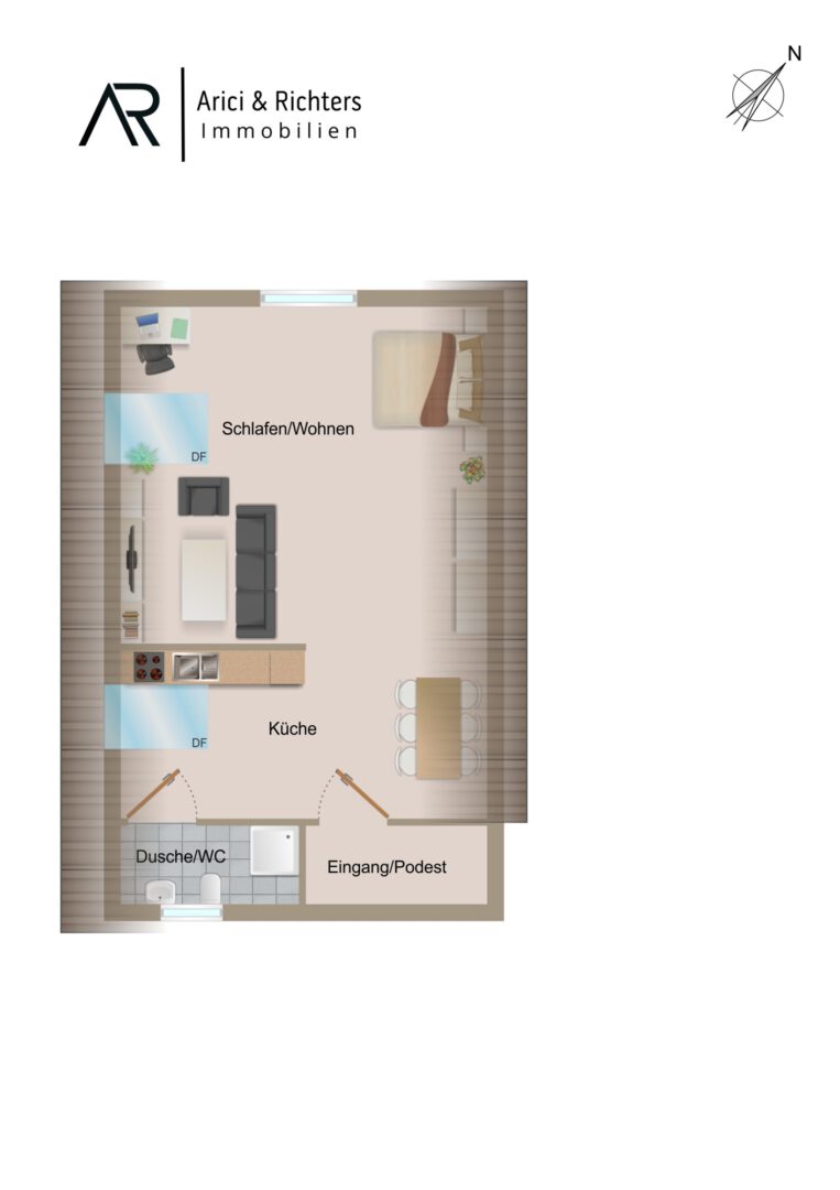 Grundriss Dachgeschoss